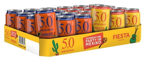 5,0 Original Biermix – Fiesta & Sprizz