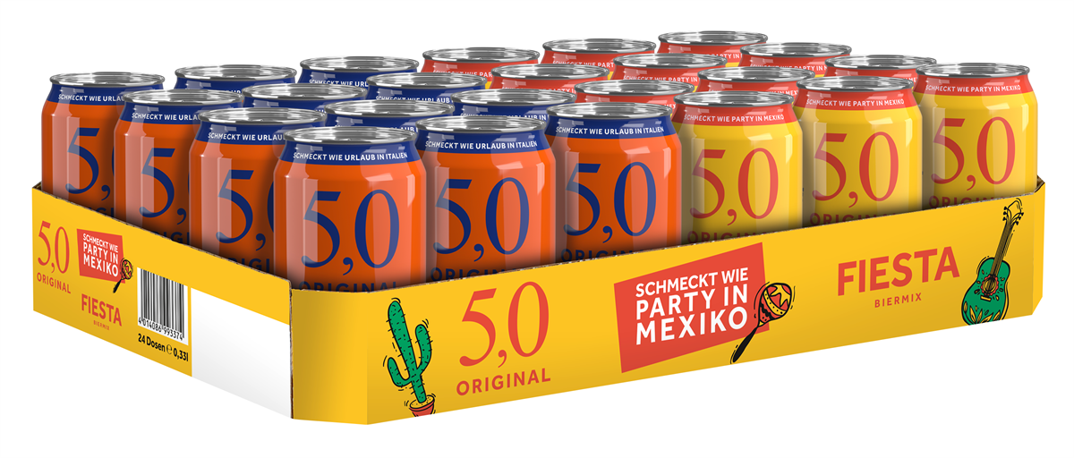 5,0 Original Biermix – Fiesta & Sprizz