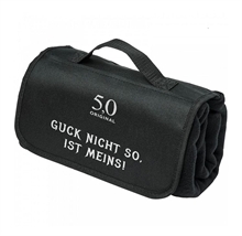 5,0 Logo Picknickdecke wei�