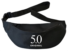 5,0 ORIGINAL Bauchtasche, Logo wei�
